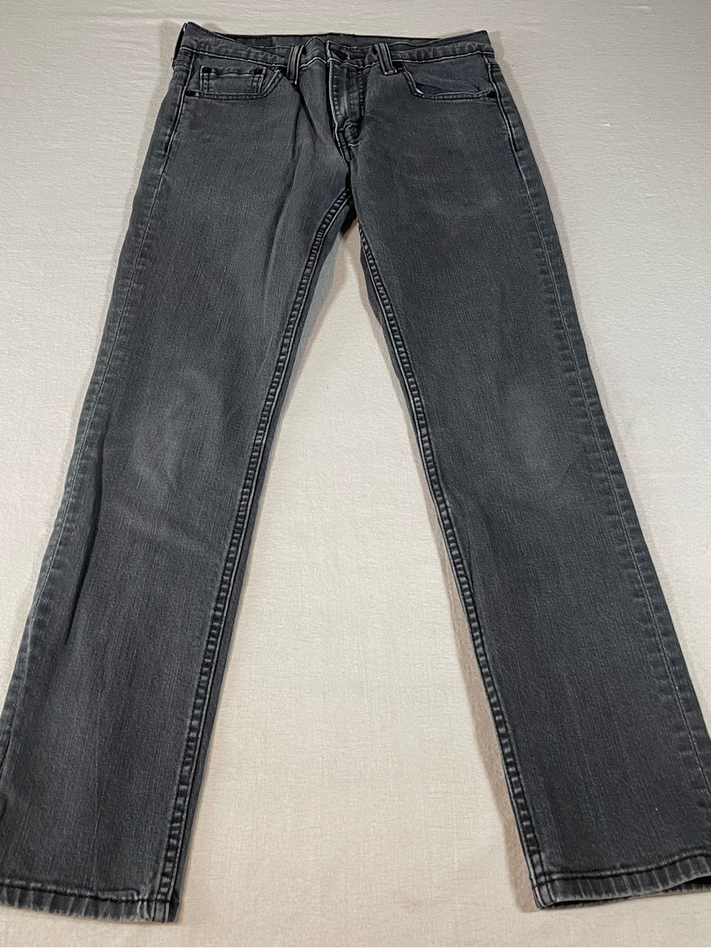 Levi's 511 Men's Charcoal/Washed Black Straight Jeans 30x32